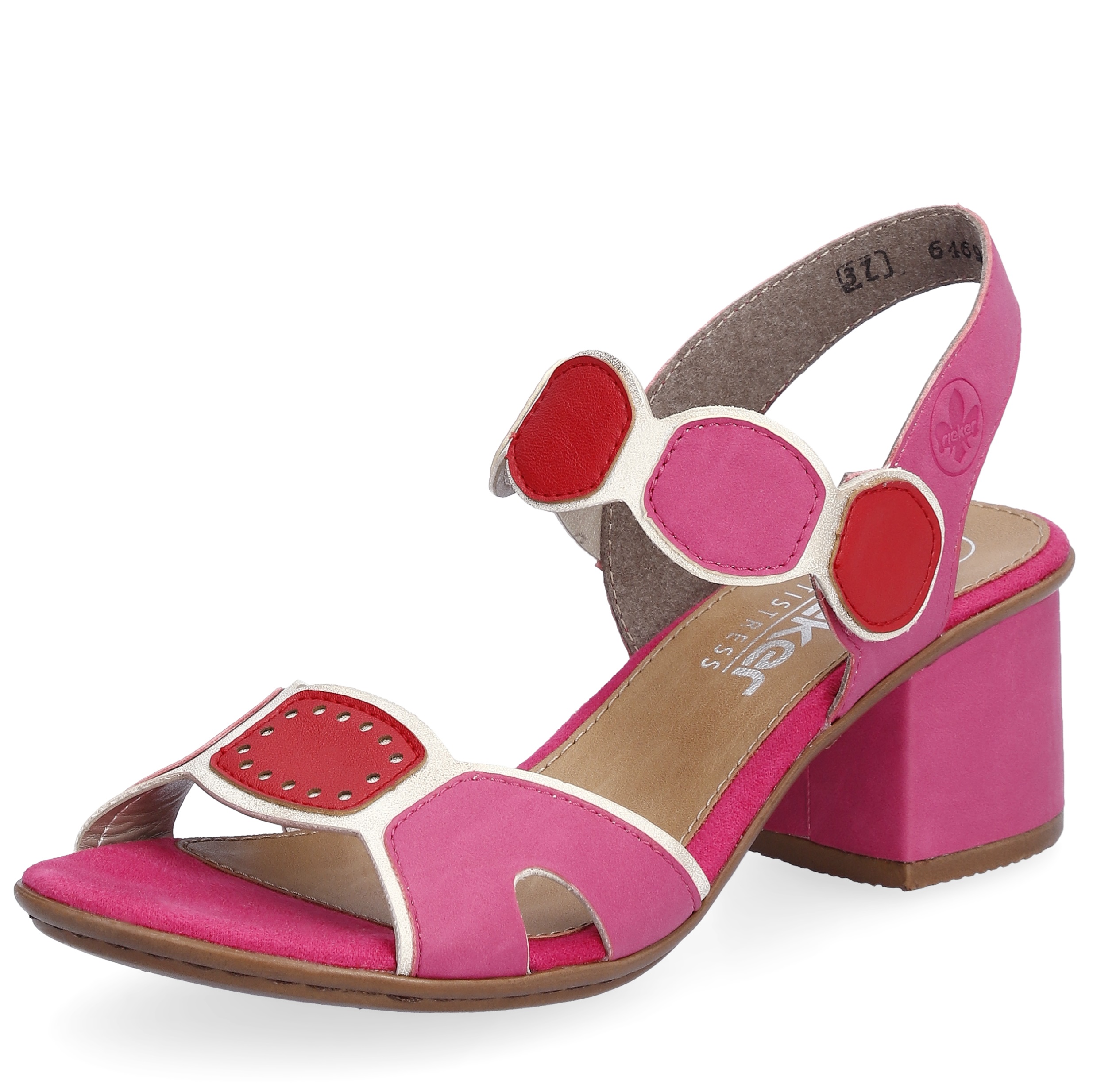 DÁMSKÉ SANDÁLY RIEKER 60855 31 RŮŽOVÁ Barva: RŮŽOVÁ koupíte na Obujtese.cz