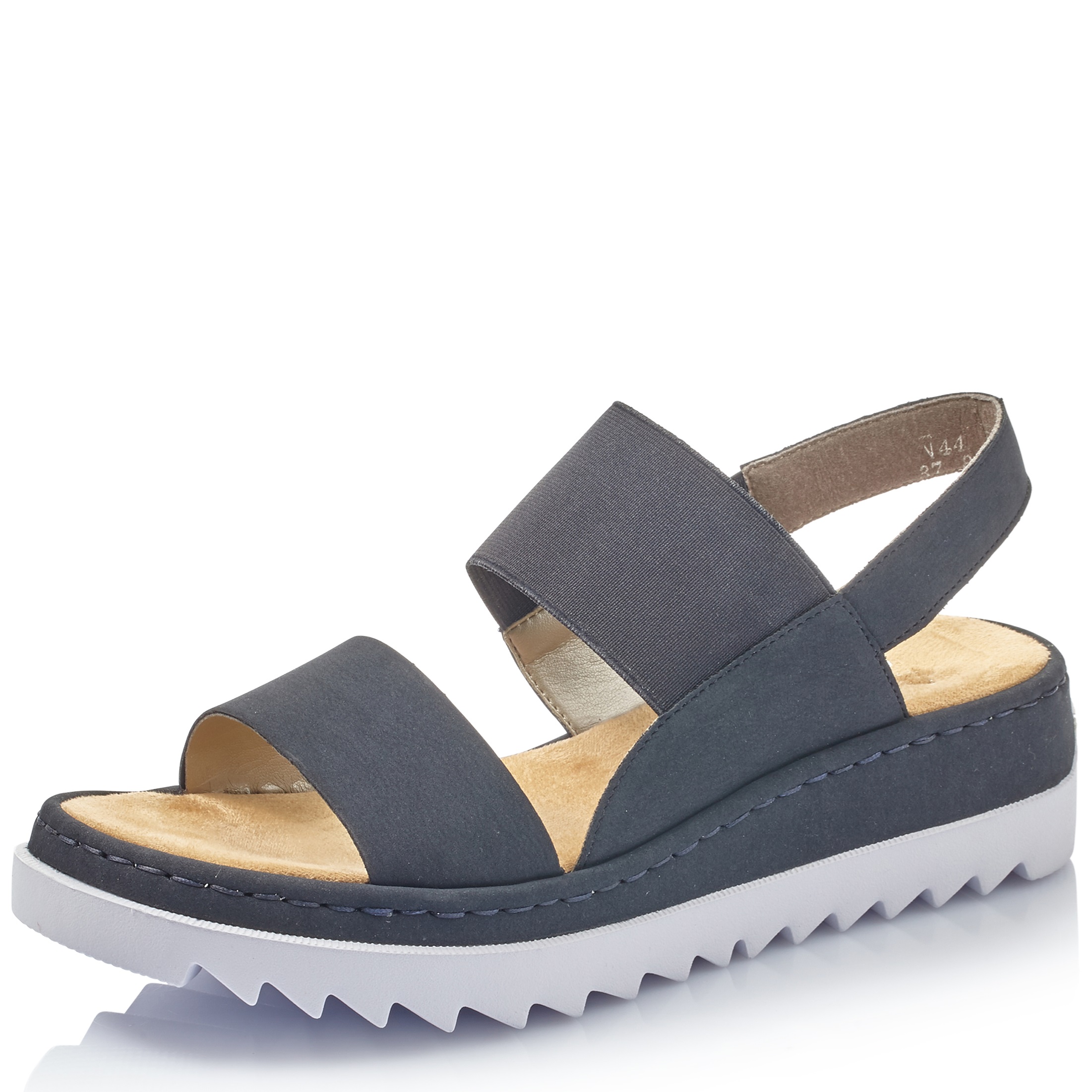 DÁMSKÉ SANDÁLY RIEKER 608F1 91 MODRÁ Barva: MODRÁ koupíte na Obujtese.cz