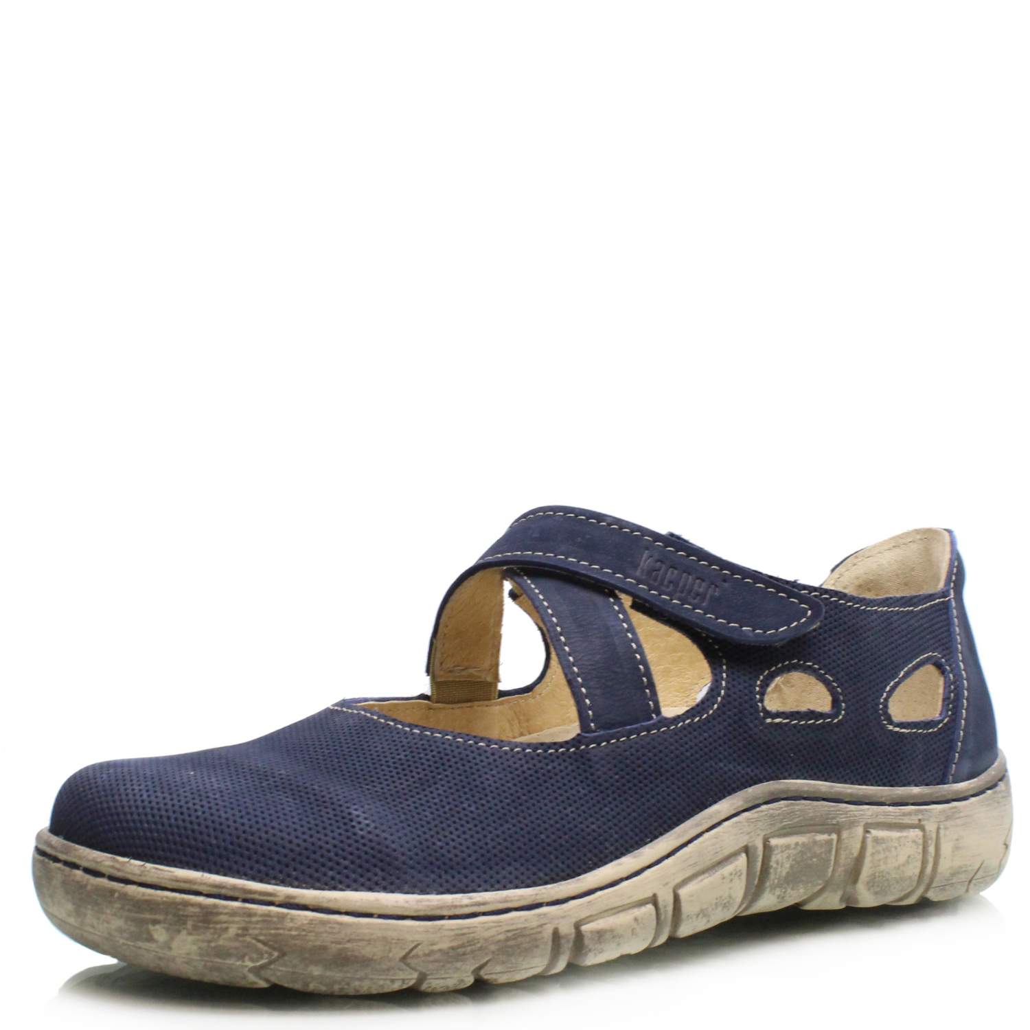 DÁMSKÉ POLOBOTKY KACPER 2 2641 171 MODRÁ Barva: MODRÁ koupíte na Obujtese.cz