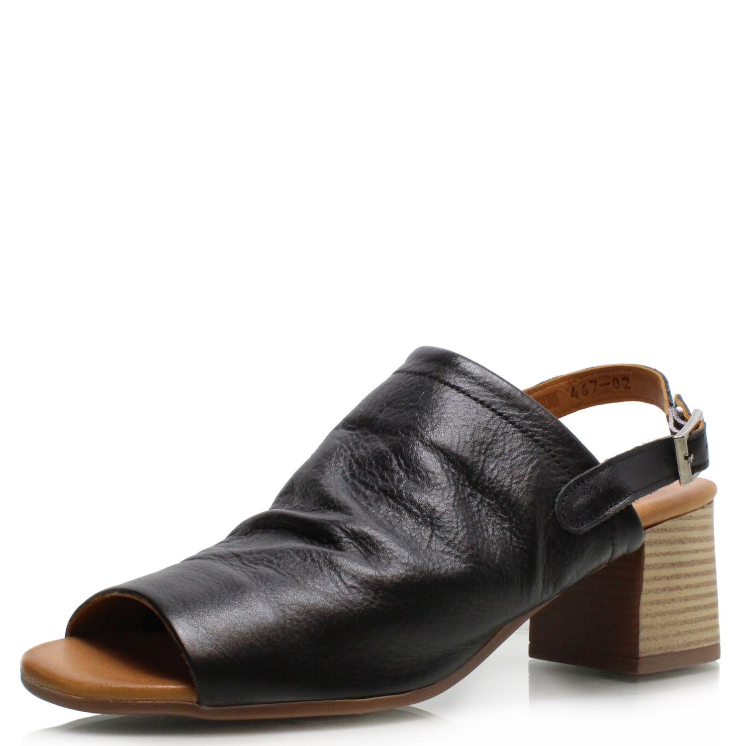 DÁMSKÉ SANDÁLY QUO VADIS 011 726 BLK ČERNÁ Barva: Černá