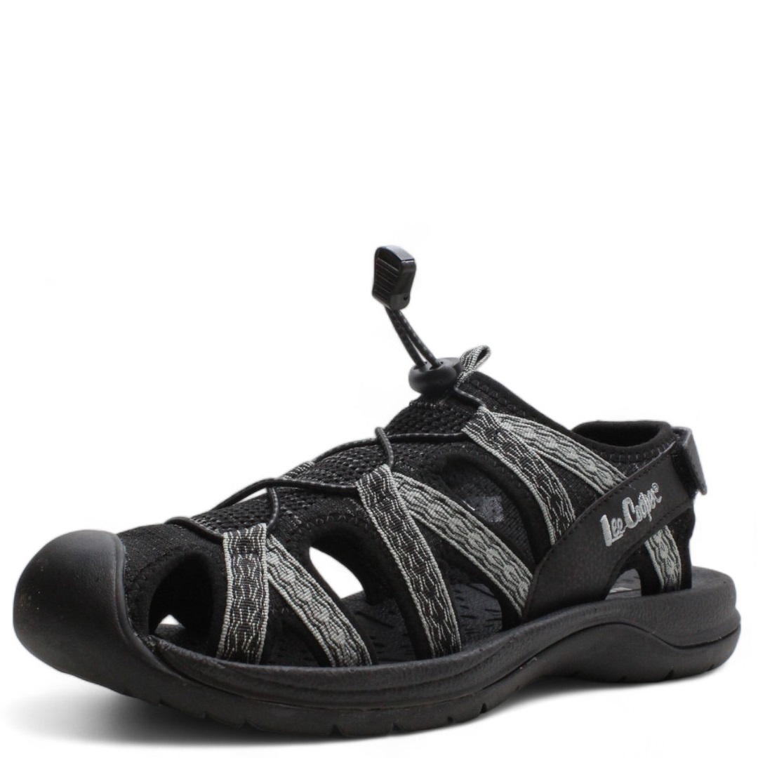 Lee Cooper LCW 24 03 2309L Dámské sandály černé