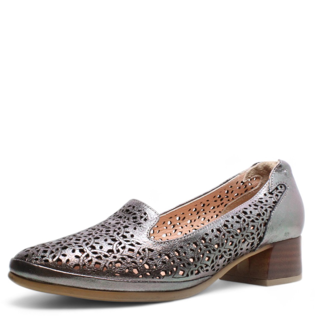 IBERIUS DÁMSKÉ LODIČKY LA PINTA 0618 516 19Y ŠEDÁ Barva: Šedá