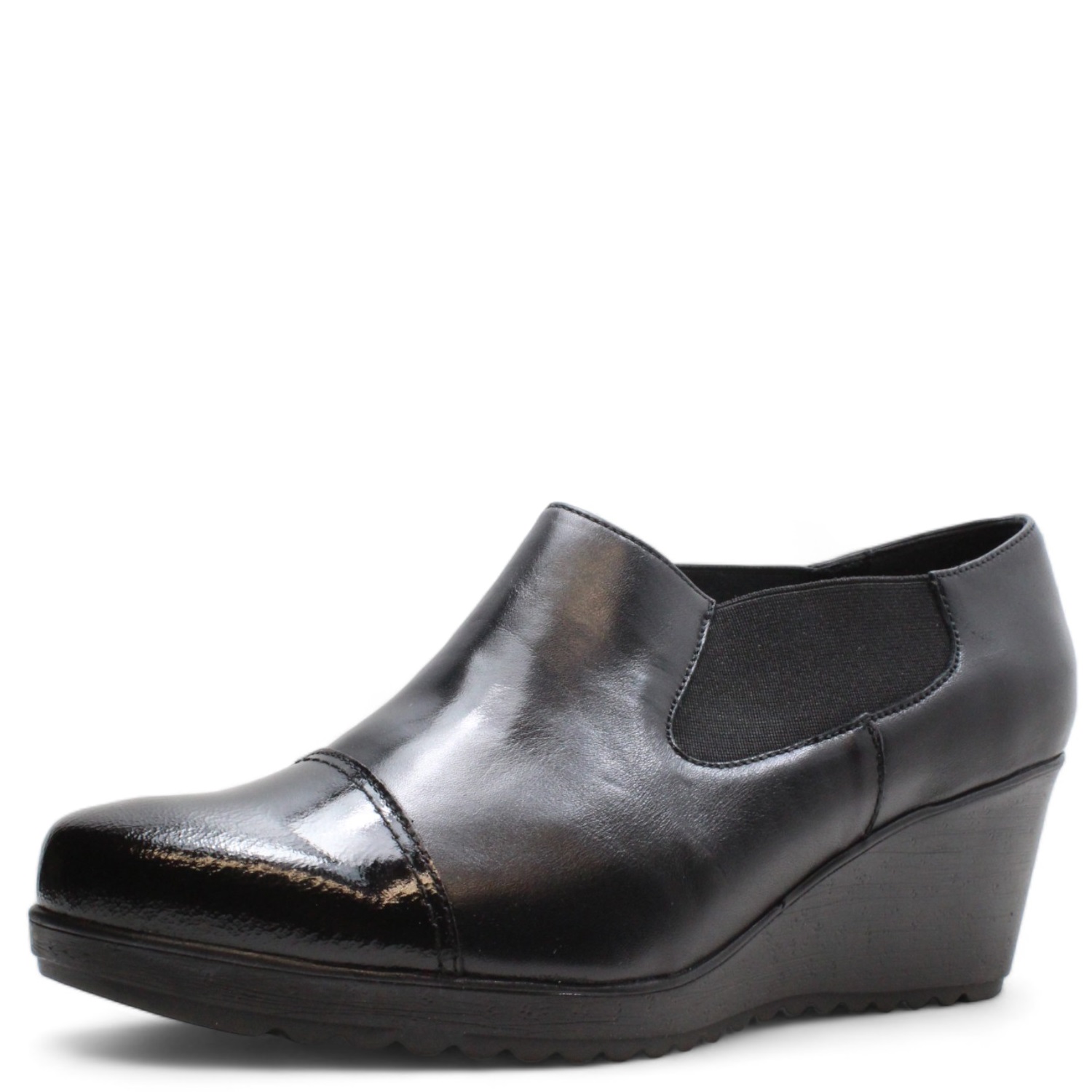 IBERIUS DÁMSKÉ POLOBOTKY MODABELLA 124/965. ČERNÁ Barva: Černá