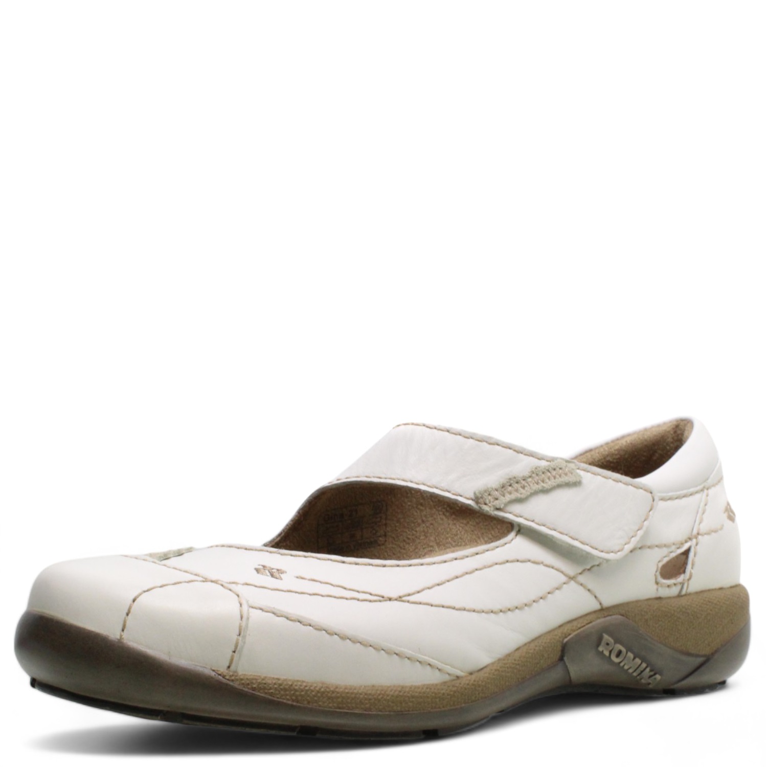 DÁMSKÉ POLOBOTKY ROMIKA 10121 22000 BÍLÁ Barva: BÍLÁ