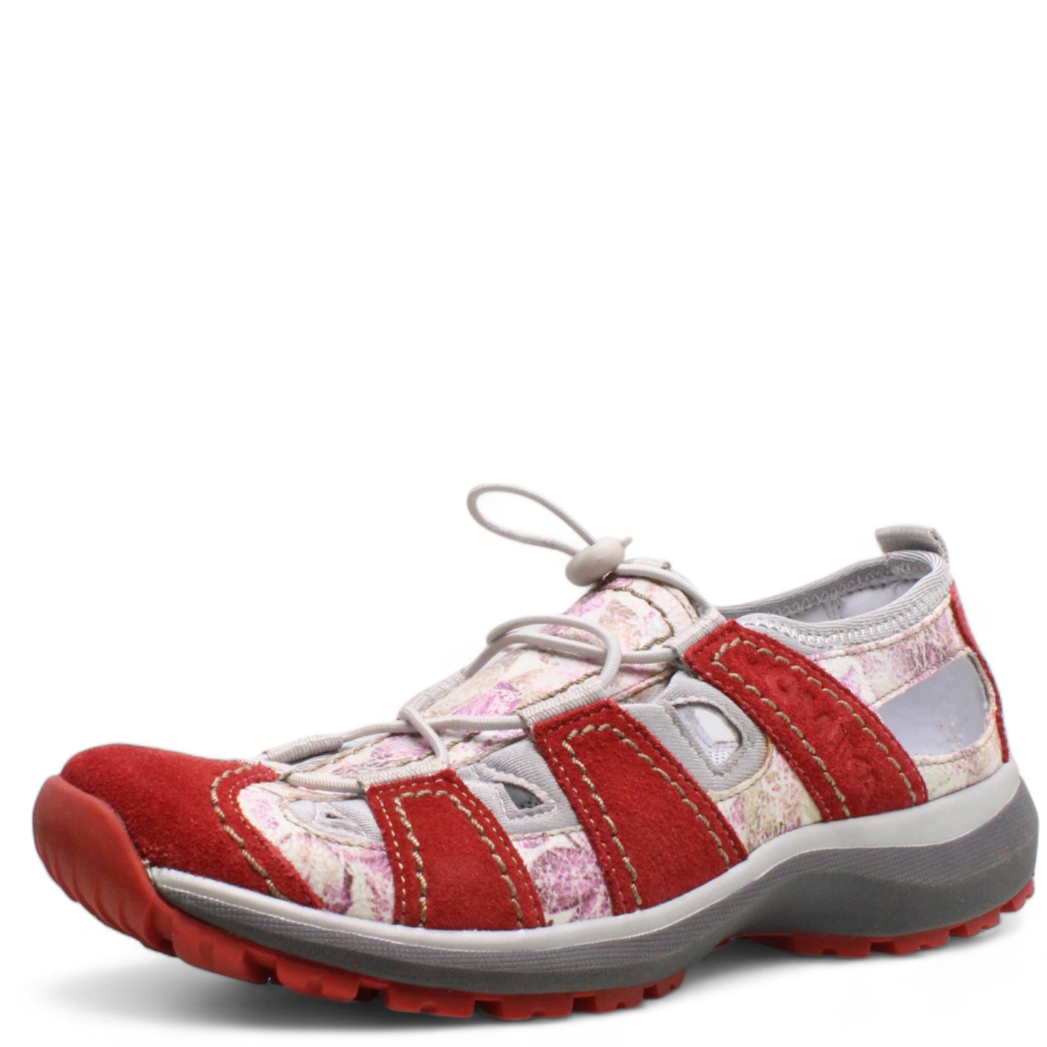 ROMIKA DÁMSKÉ POLOBOTKY 77303 28465 ČERVENÁ Barva: Červená