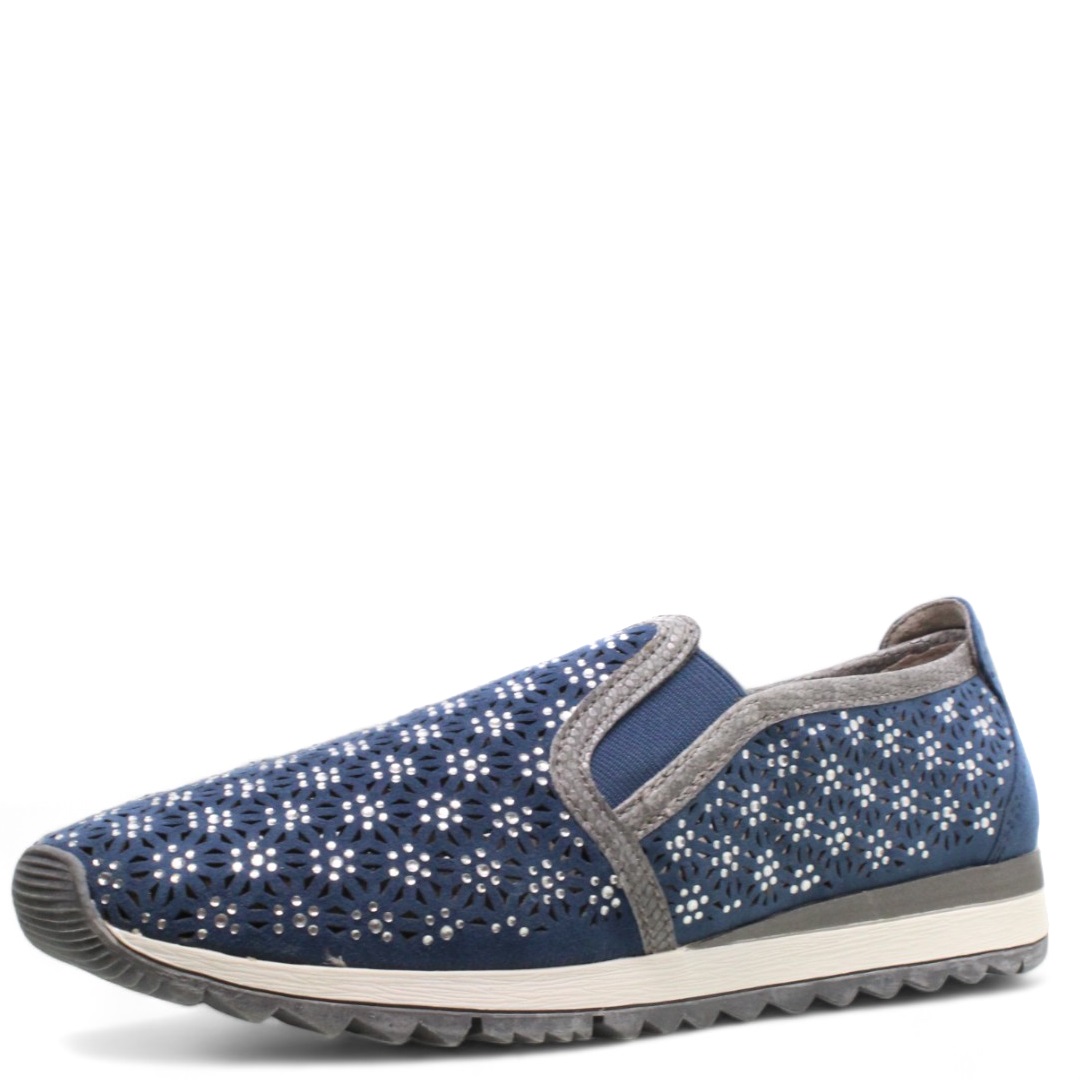 DÁMSKÉ POLOBOTKY JANA 8 8 24704 28 802 MODRÁ Barva: MODRÁ