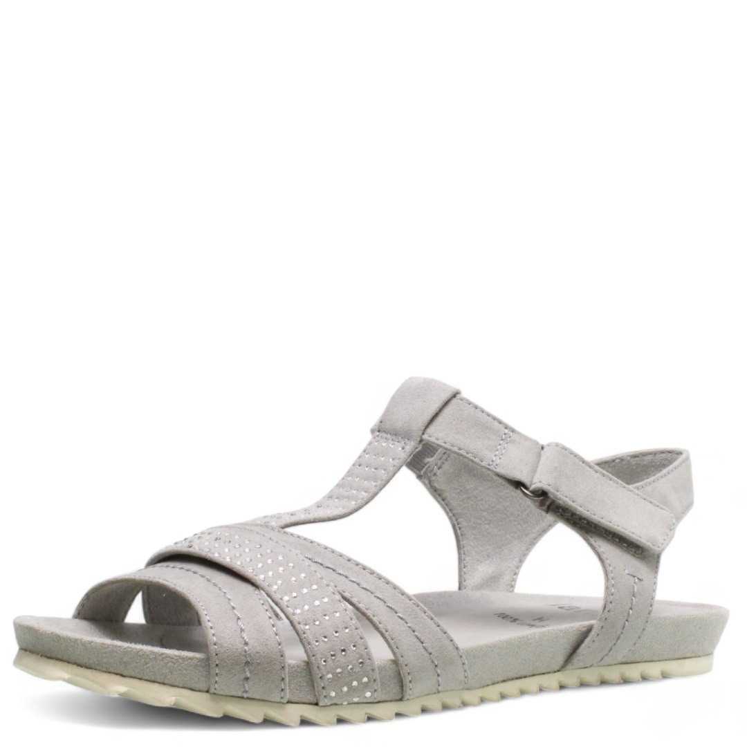 DÁMSKÉ SANDÁLY JANA 8 8 28604 28 204 ŠEDÁ Barva: Šedá