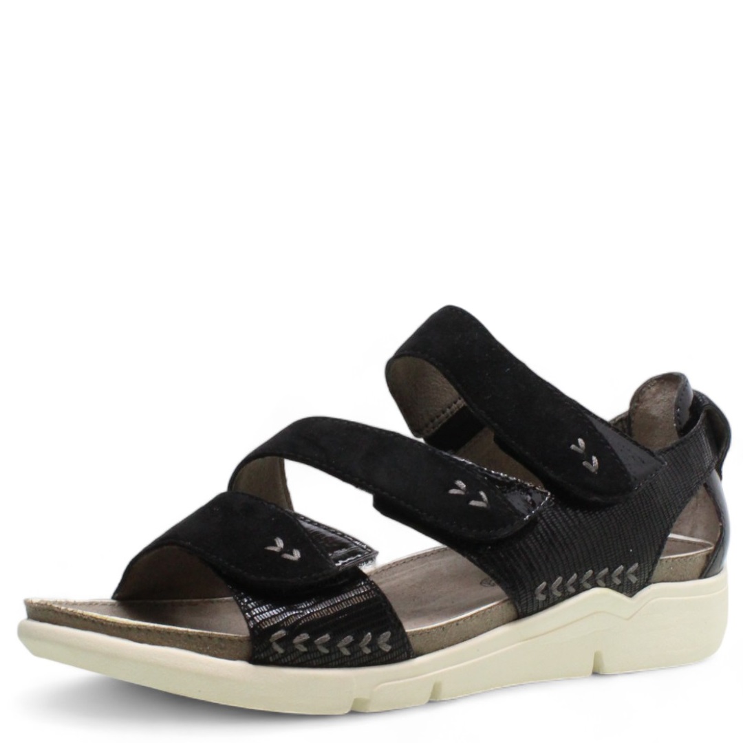 DÁMSKÉ SANDÁLY JANA 8 8 28600 20 004 ČERNÁ Barva: Černá