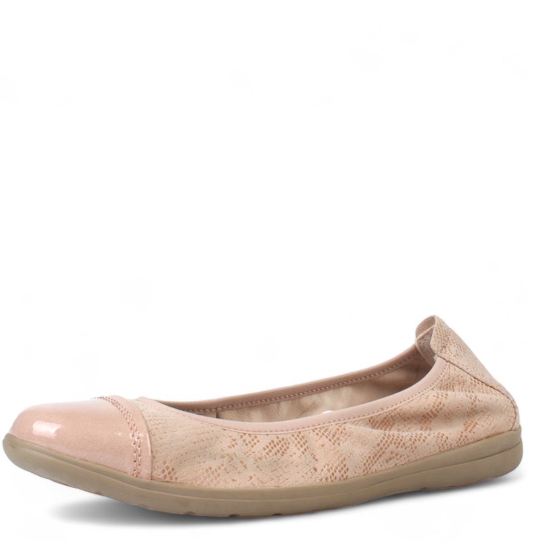 DÁMSKÉ BALERÍNY JANA 8 8 22105 24 342 BÉŽOVÁ Barva: BÉŽOVÁ