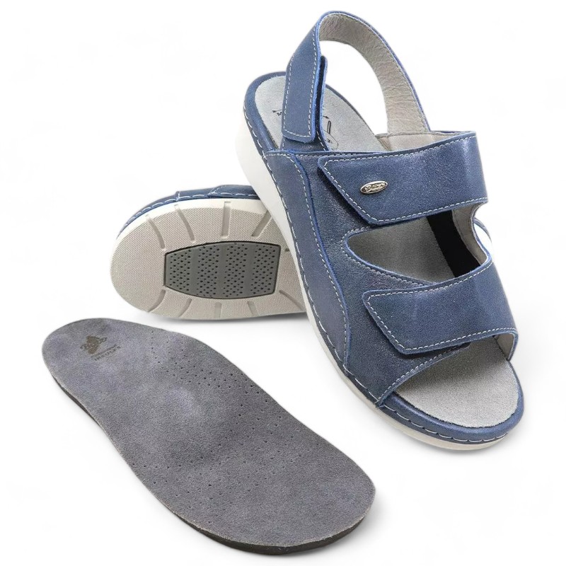 DÁMSKÉ PANTOFLE BATZ TILDA BLUE MODRÁ Barva: MODRÁ