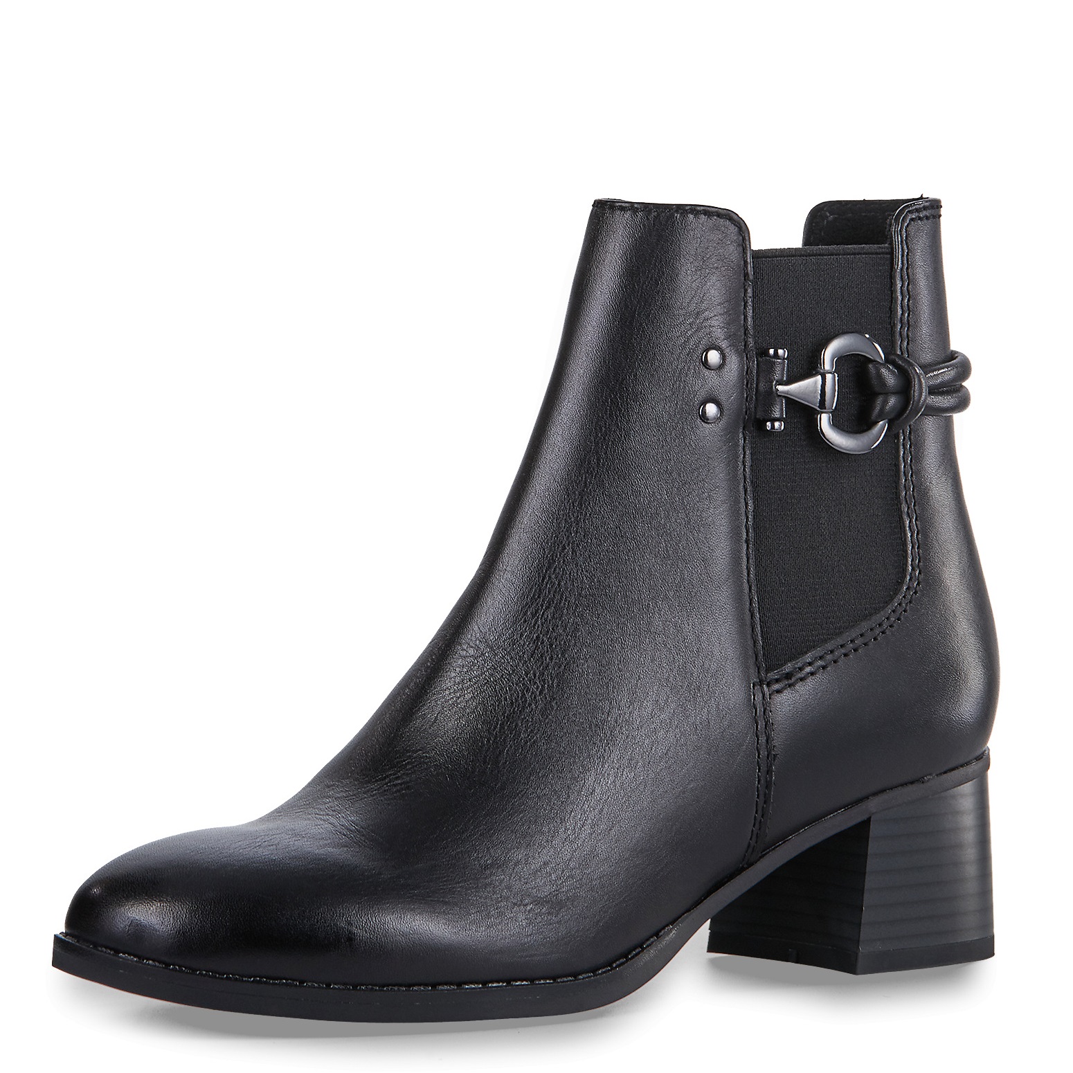 DÁMSKÉ KOTNÍKOVÉ BOTY MARCO TOZZI 2 2 25419 23 098 ČERNÁ Barva: Černá koupíte na Obujtese.cz