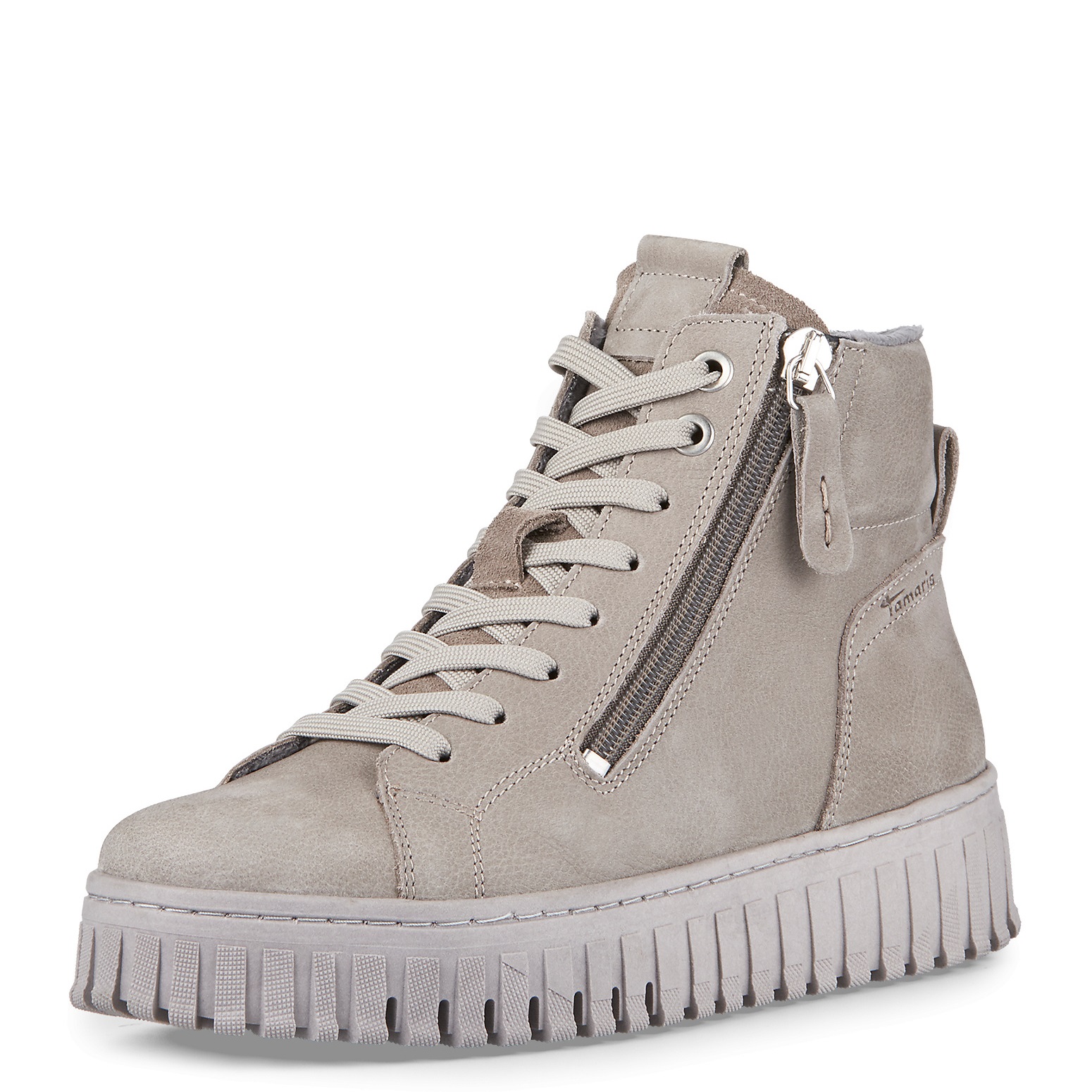 DÁMSKÉ KOTNÍKOVÉ BOTY TAMARIS 1 25056 29 205 ŠEDÁ Barva: Šedá koupíte na Obujtese.cz