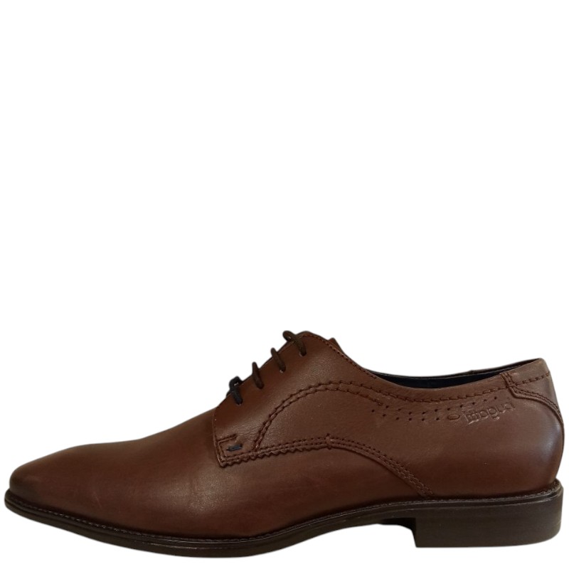 PÁNSKÉ POLOBOTKY BUGATTI R0705-1W HNĚDÁ Barva: HNĚDÁ