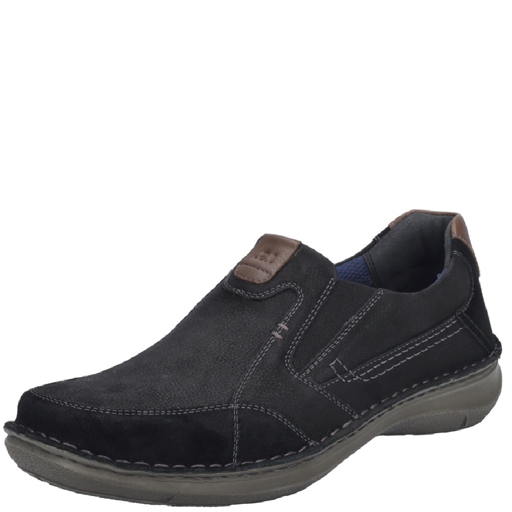 PÁNSKÉ POLOBOTKY JOSEF SEIBEL 44901 TE071101 NAD ČERNÁ Barva: Černá koupíte na Obujtese.cz
