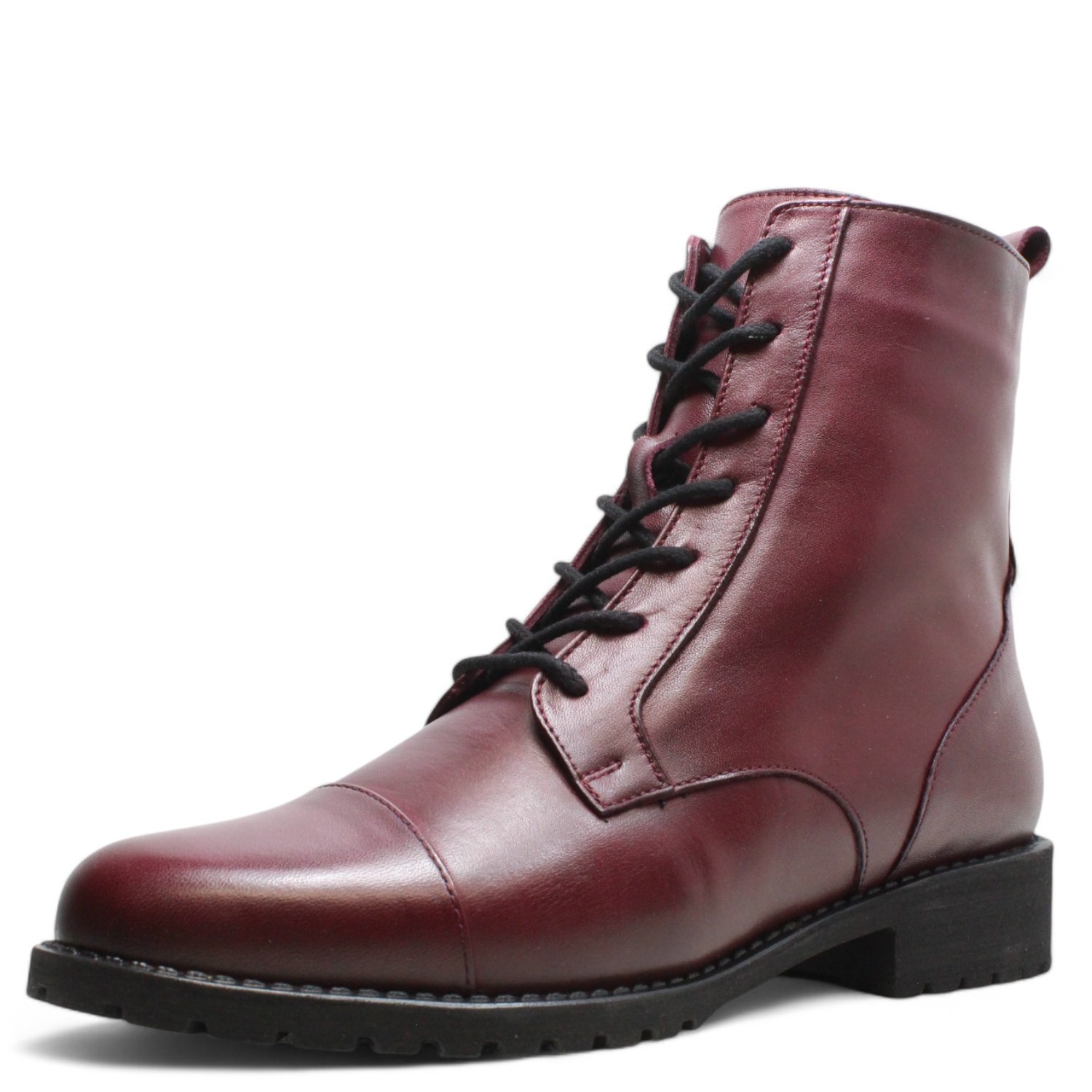 DÁMSKÉ KOTNÍKOVÉ BOTY WILD 077 46498 BORDOVÁ BORDOVÁ Barva: BORDOVÁ