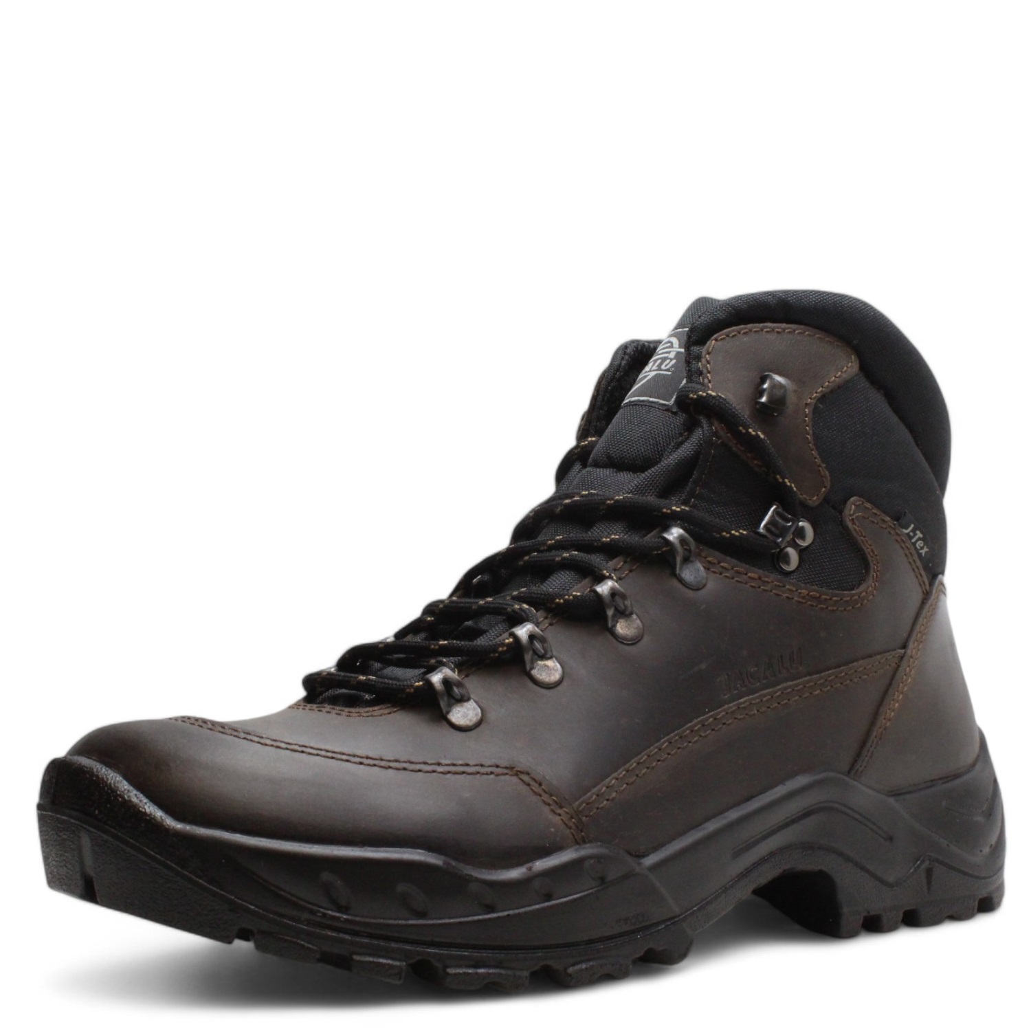 PÁNSKÉ KOTNÍKOVÉ BOTY JACALU A418030A HNĚDÁ Barva: HNĚDÁ