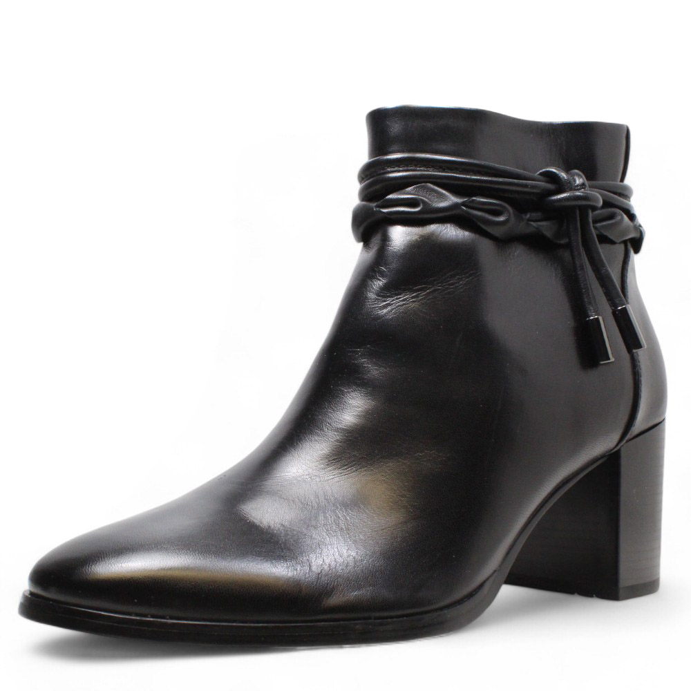 DÁMSKÉ KOTNÍKOVÉ BOTY REGARDE LE CIEL JOAN F24 02 ČERNÁ Barva: Černá