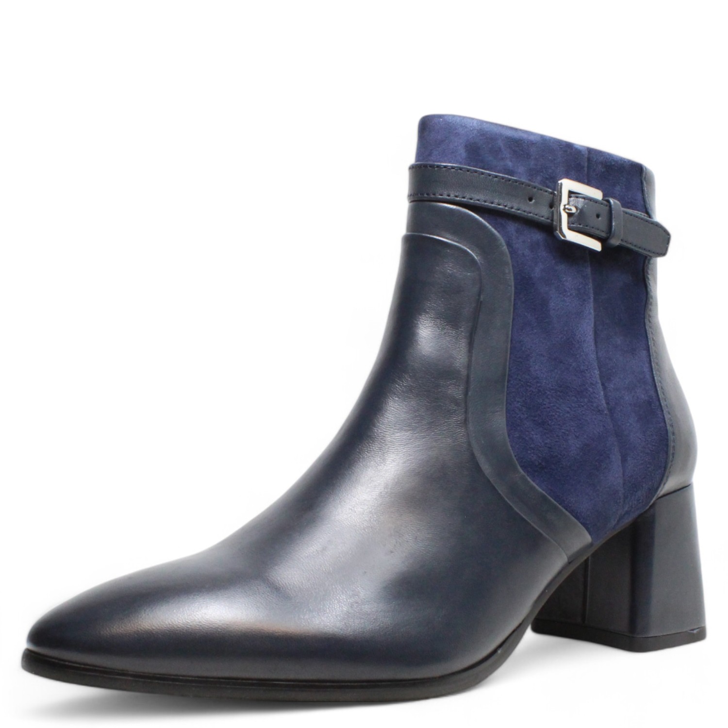 DÁMSKÉ KOTNÍKOVÉ BOTY REGARDE LE CIEL MILLIE 05 MODRÁ Barva: MODRÁ