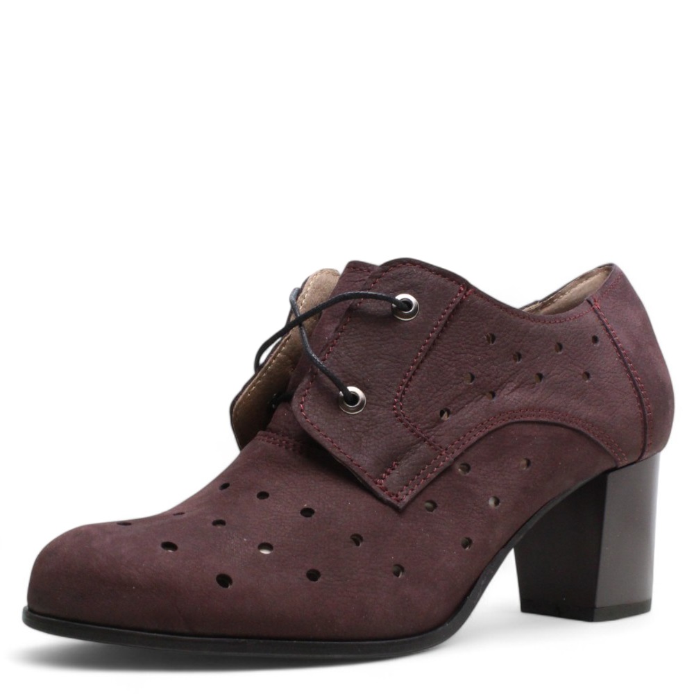 DÁMSKÉ POLOBOTKY ACORD 6027 380 BORDOVÁ Barva: BORDOVÁ