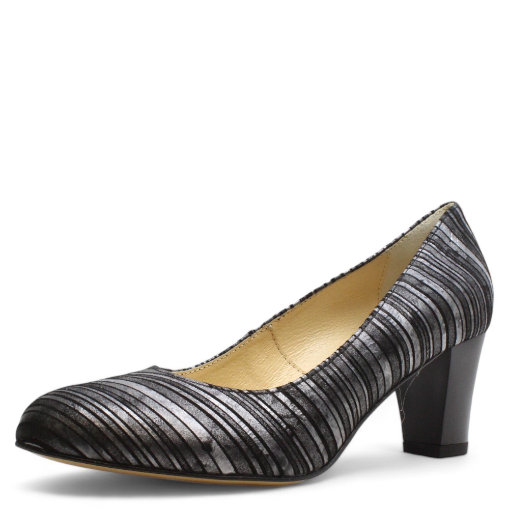 DÁMSKÉ LODIČKY ACORD 5828 153 ČERNÁ/ŠEDÁ Barva: ČERNÁ/ŠEDÁ