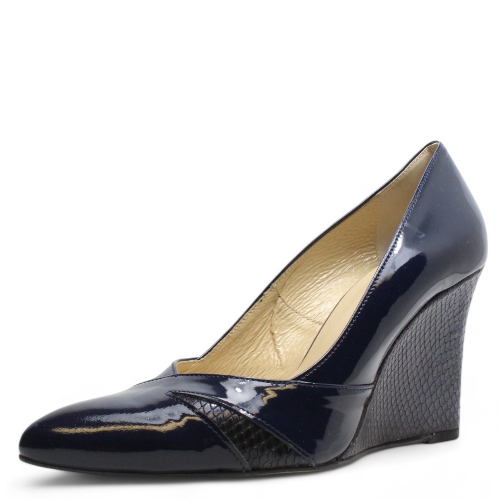 DÁMSKÉ LODIČKY NA KLÍNKU ACORD 5778 751 756 MODRÁ Barva: MODRÁ