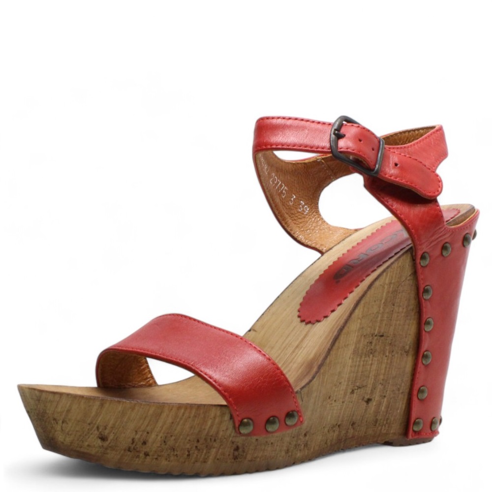 DÁMSKÉ SANDÁLY ACORD 8282 600 Barva: Červená