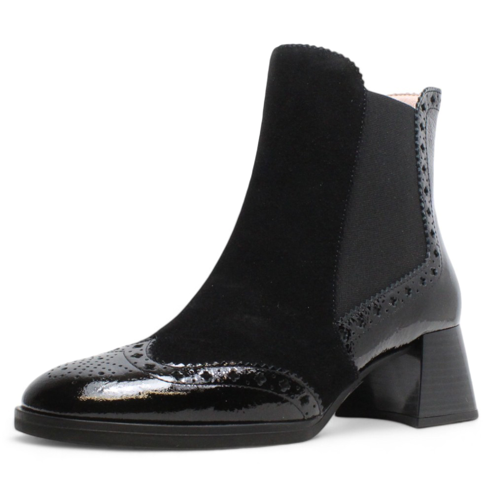 DÁMSKÉ KOTNÍKOVÉ BOTY HISPANITAS HI233009 SOHO I23 ČERNÁ Barva: Černá koupíte na Obujtese.cz