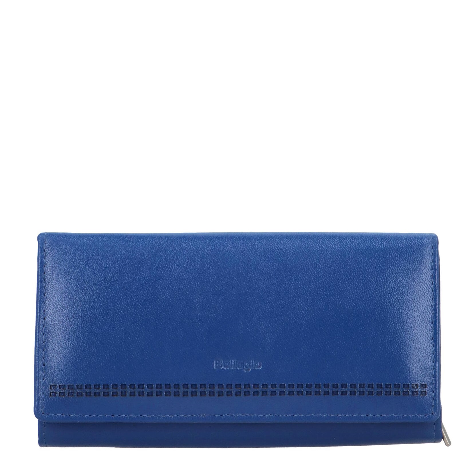 JUNI PENĚŽENKA DÁMSKÁ AD118R 064M D.BLU MODRÁ Barva: MODRÁ