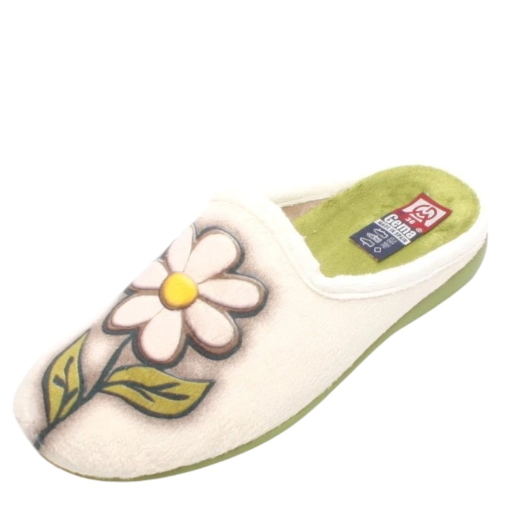 DÁMSKÉ PANTOFLE GEMA 5006 021 MARGARITA BÉŽOVÁ Barva: BÉŽOVÁ