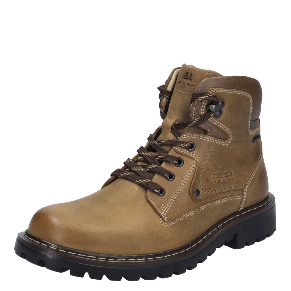 PÁNSKÉ KOTNÍKOVÉ BOTY JOSEF SEIBEL 44935 PL070330 HNĚDÁ Barva: HNĚDÁ