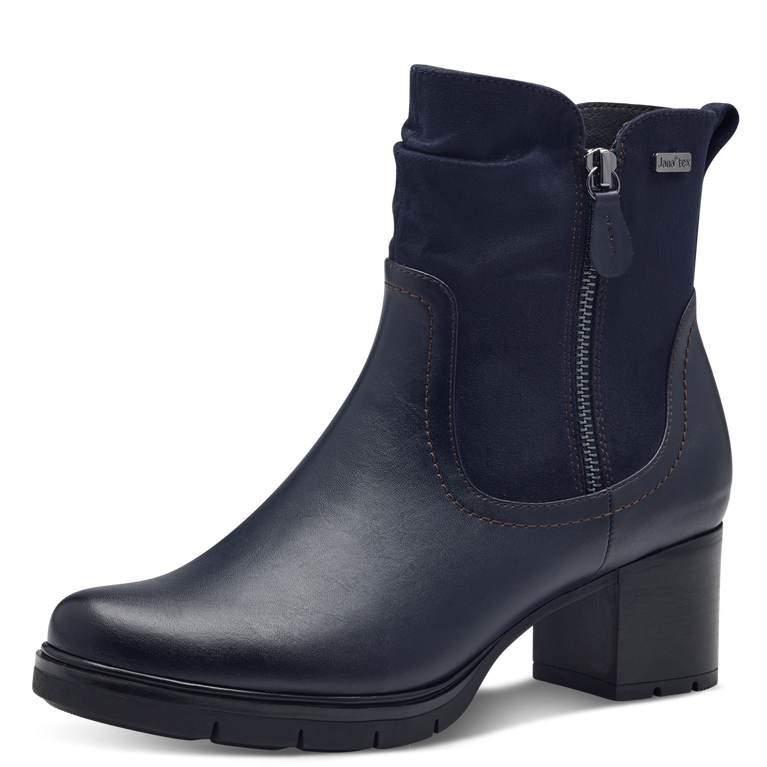 DÁMSKÉ KOTNÍKOVÉ BOTY JANA 8 25362 43 805 MODRÁ Barva: MODRÁ