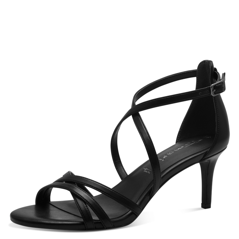 DÁMSKÉ SANDÁLY TAMARIS 1 1 28706 20 001 ČERNÁ Barva: Černá