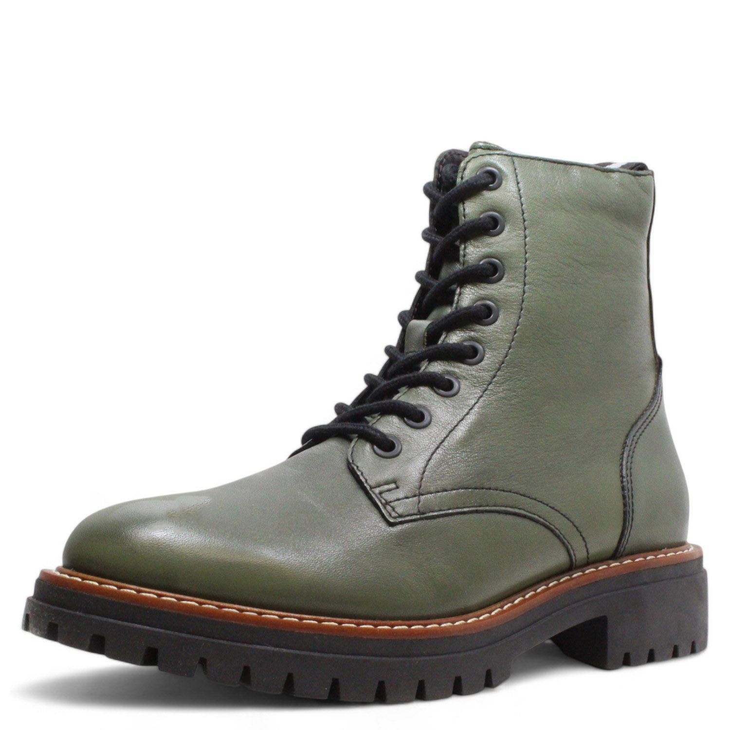 QUO VADIS DÁMSKÉ KOTNÍKOVÉ BOTY KLONDIKE 450H01 ZELENÁ Barva: Zelená