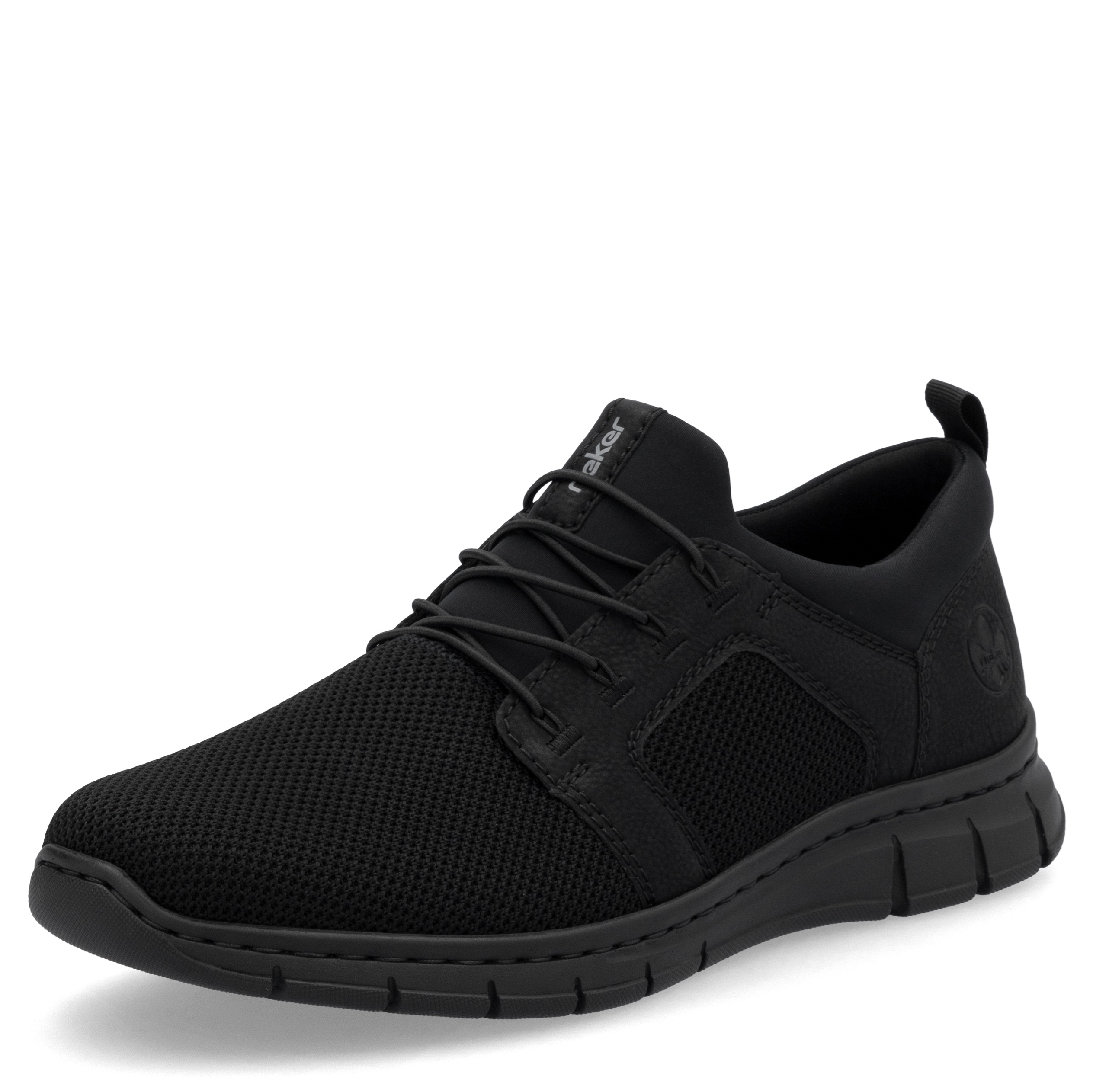 PÁNSKÉ TENISKY RIEKER B1053 00 ČERNÁ Barva: Černá koupíte na Obujtese.cz