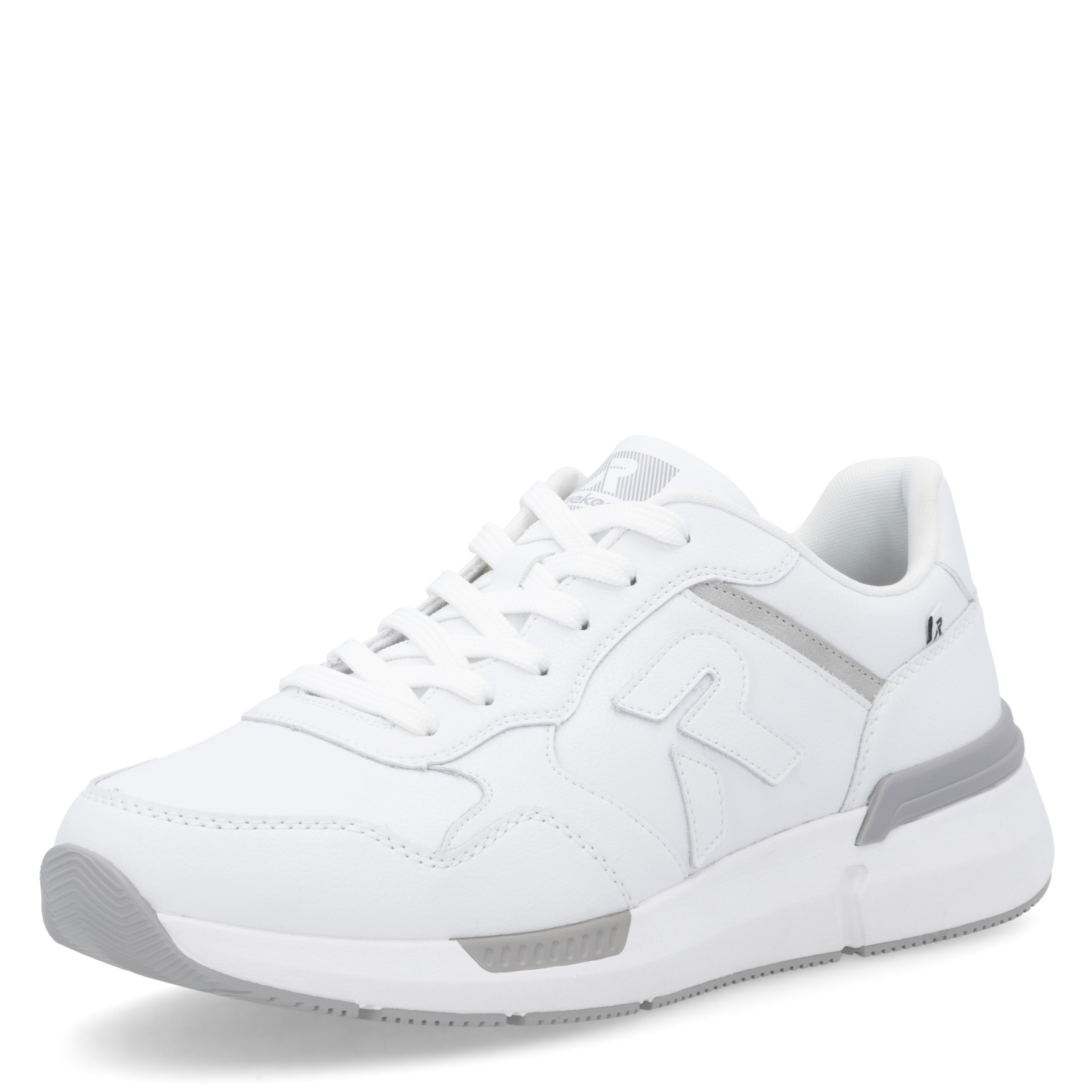 PÁNSKÉ TENISKY RIEKER 07101 80 BÍLÁ Barva: BÍLÁ