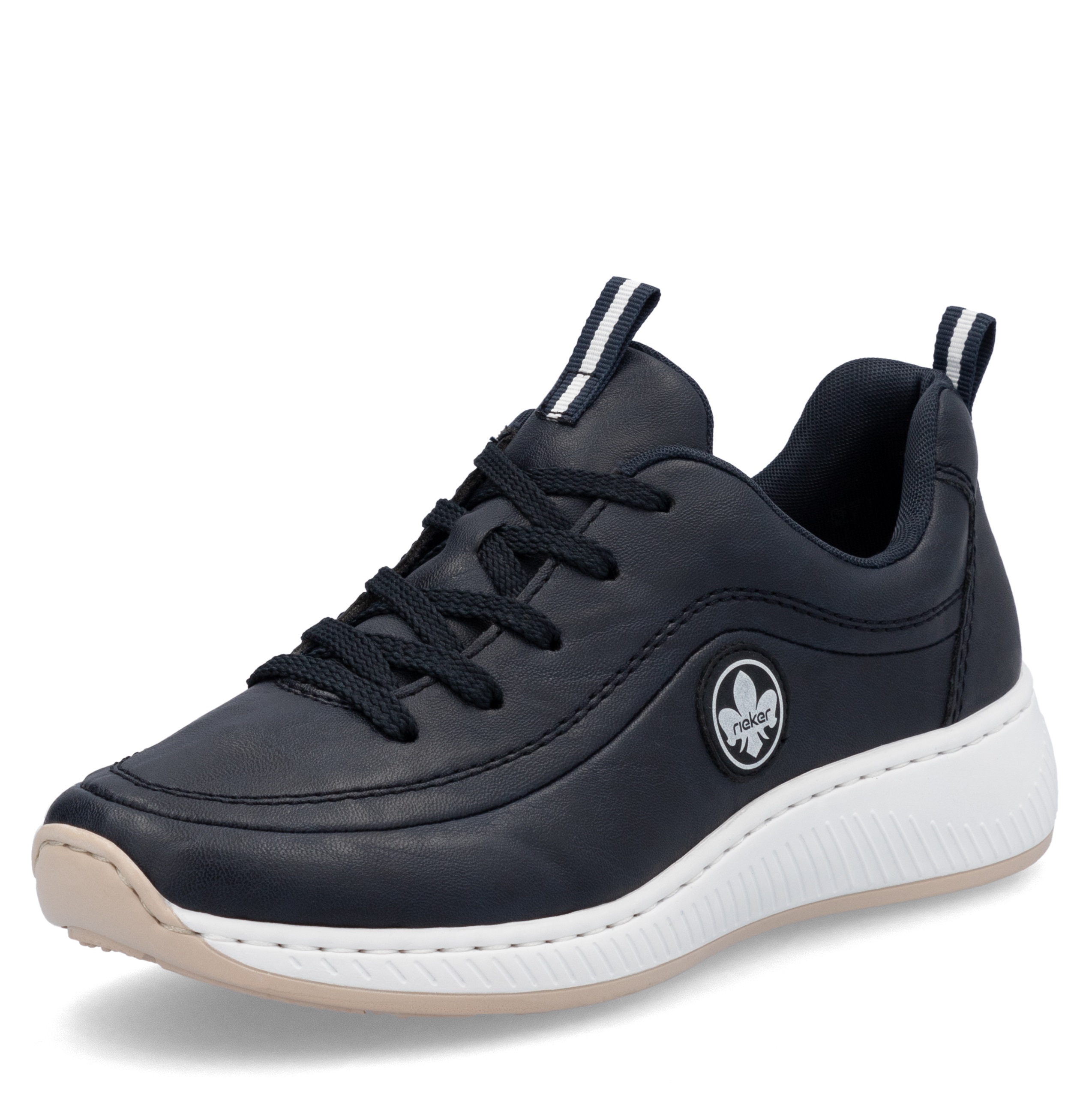 DÁMSKÉ POLOBOTKY RIEKER N5504-14 MODRÁ Barva: MODRÁ, Velikost: 36