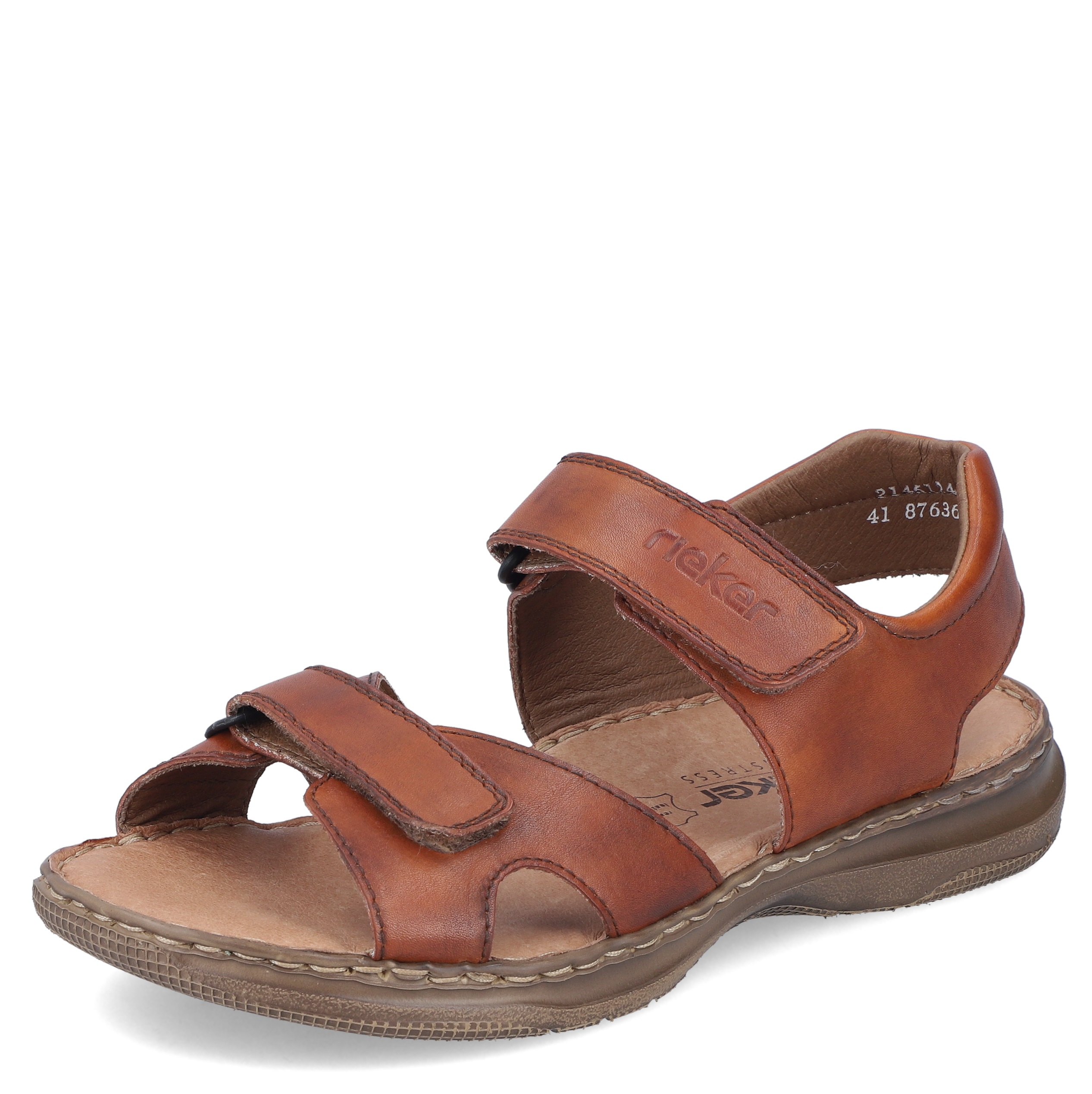 PÁNSKÉ SANDÁLY RIEKER 25051 27 HNĚDÁ Barva: HNĚDÁ koupíte na Obujtese.cz