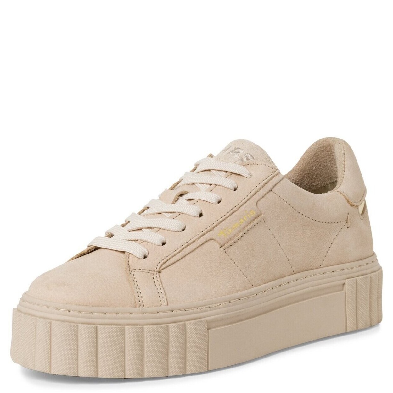 DÁMSKÉ TENISKY TAMARIS 1-23738-41 375 BÉŽOVÁ Barva: BÉŽOVÁ, Velikost: 37