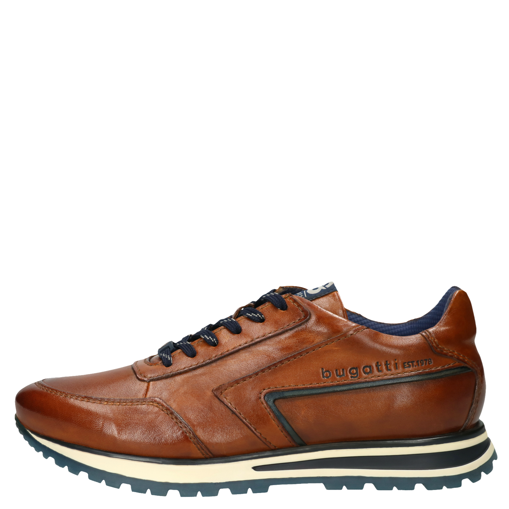 PÁNSKÉ POLOBOTKY BUGATTI 312 4201J 4100 6000 HNĚDÁ Barva: HNĚDÁ