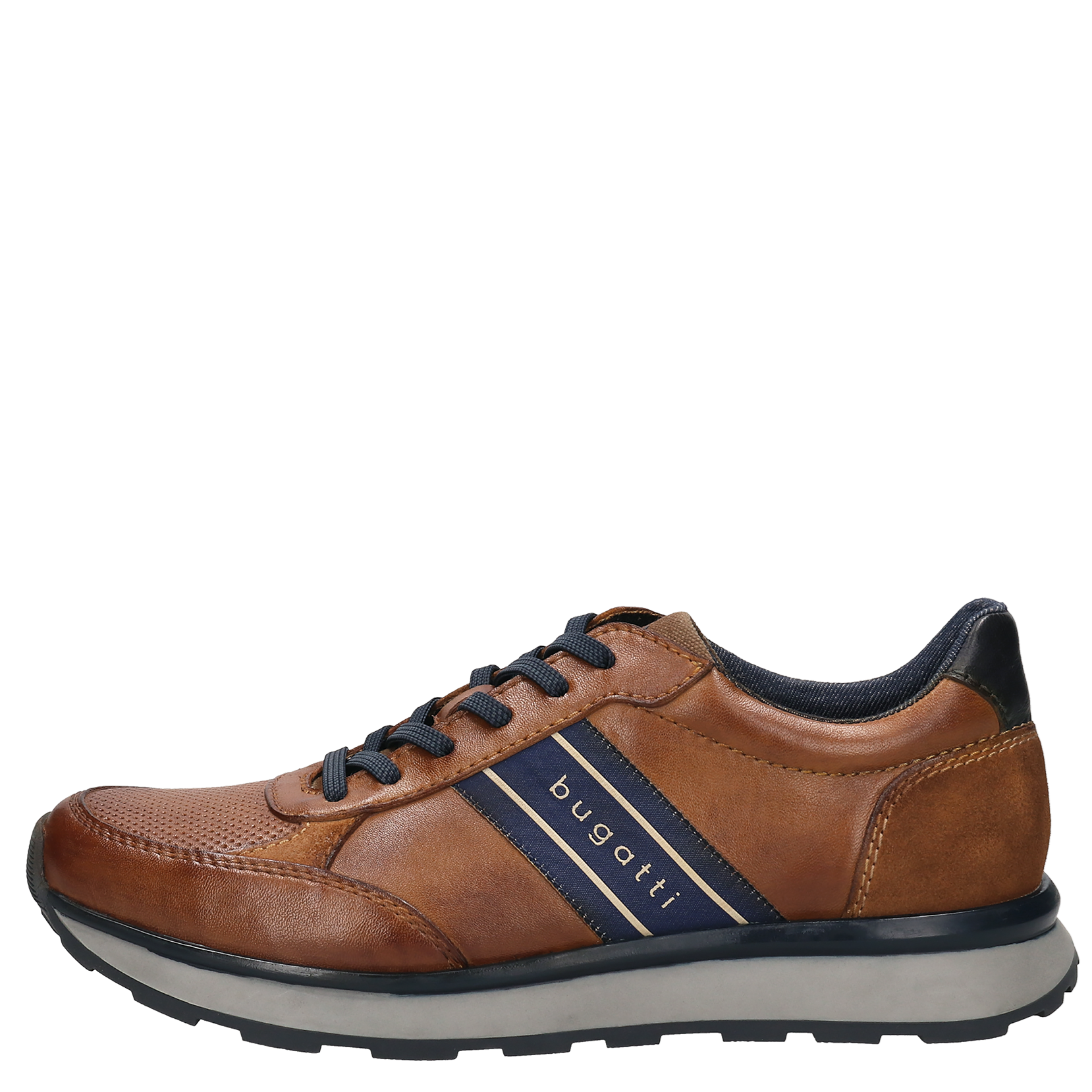 PÁNSKÉ POLOBOTKY BUGATTI 335-AR001-4000-6300 HNĚDÁ Barva: HNĚDÁ