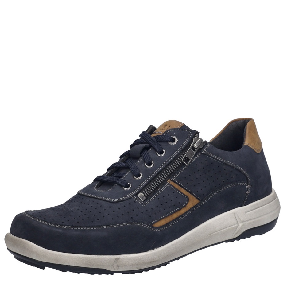 PÁNSKÉ POLOBOTKY JOSEF SEIBEL 52917 949500 MODRÁ Barva: MODRÁ
