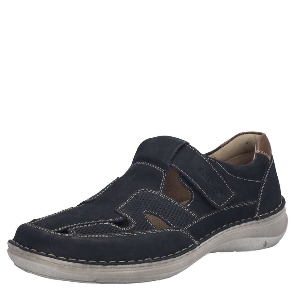 Levně PÁNSKÉ POLOBOTKY JOSEF SEIBEL 44981 518505 NAD MODRÁ Barva: MODRÁ