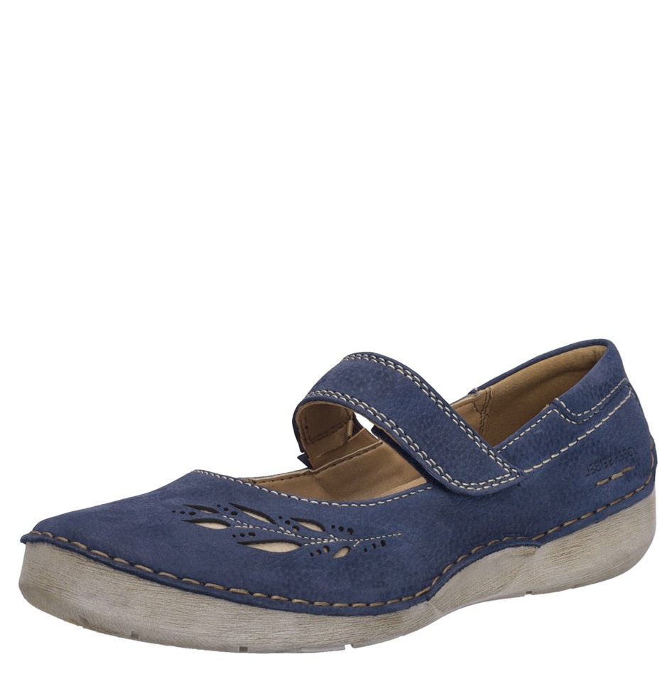 Levně DÁMSKÉ POLOBOTKY JOSEF SEIBEL 59658 869554 MODRÁ Barva: MODRÁ