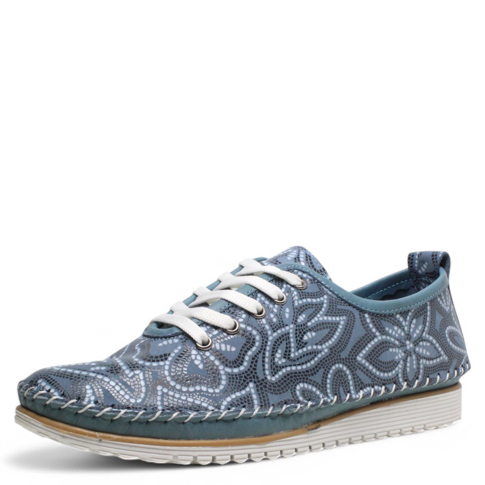 DÁMSKÉ POLOBOTKY KLOP 914 60C MODRÁ Barva: MODRÁ