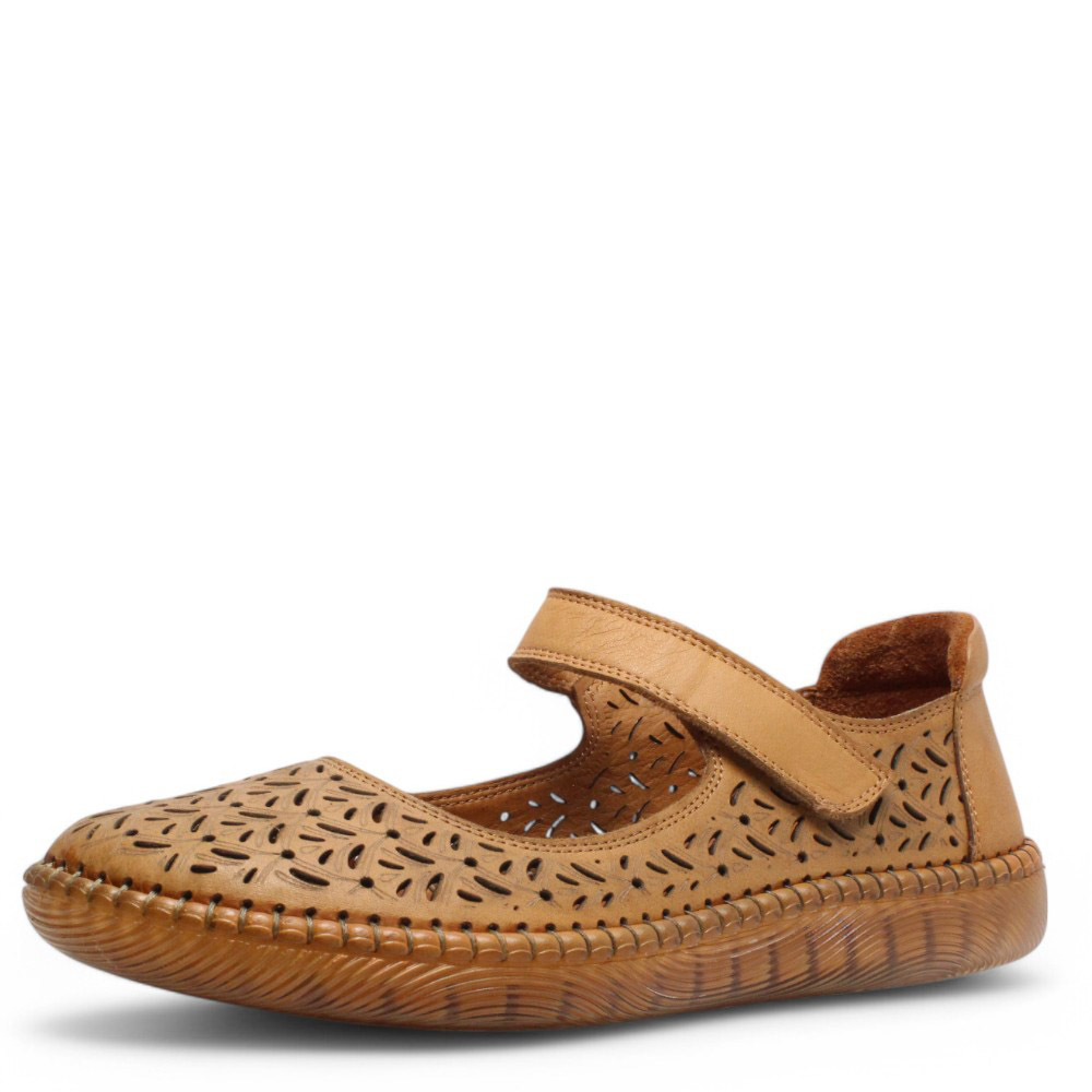 DÁMSKÉ BALERÍNY KLOP 999 1115 HNĚDÁ Barva: HNĚDÁ