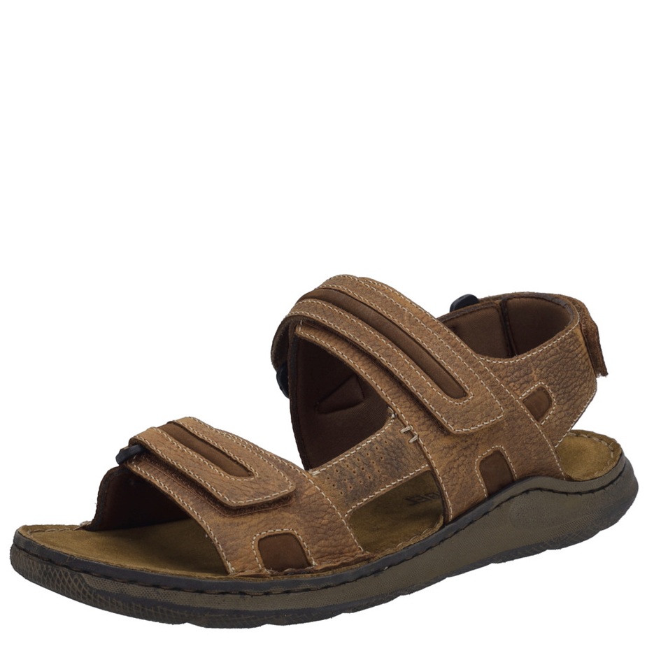 PÁNSKÉ SANDÁLY JOSEF SEIBEL 57906 TE21311 HNĚDÁ Barva: HNĚDÁ