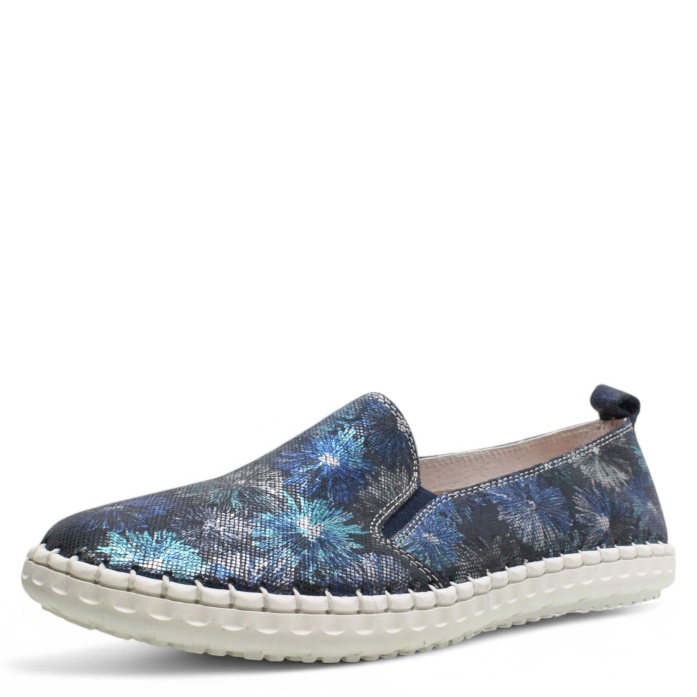 DÁMSKÉ POLOBOTKY SCANDI 220 8004 MODRÁ Barva: MODRÁ