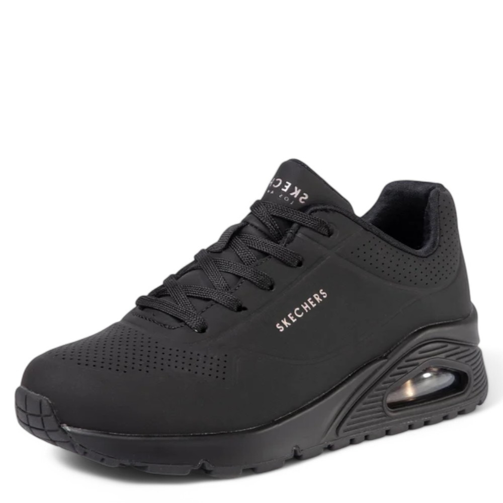 Levně DÁMSKÉ TENISKY SKECHERS 73690 ČERNÁ Barva: ČERNÁ
