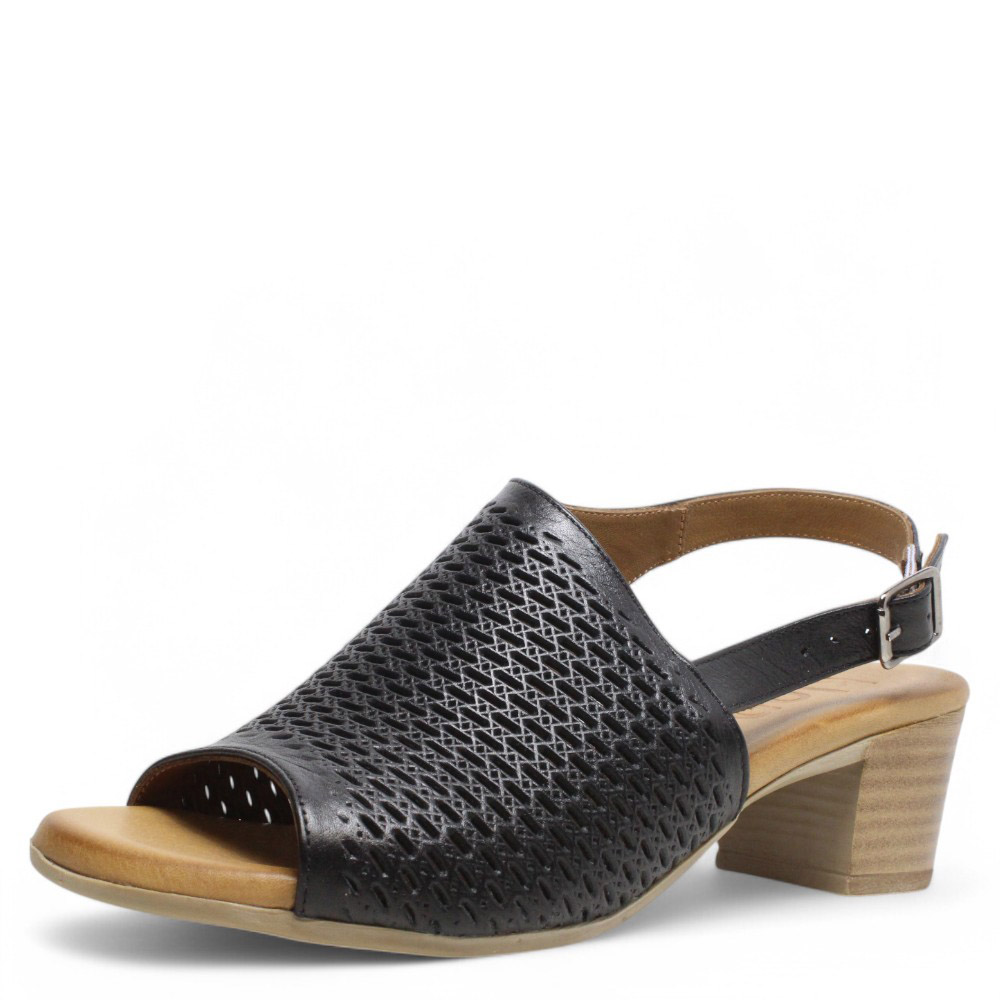 DÁMSKÉ SANDÁLY KLOP 171 AZR02 ČERNÁ Barva: Černá