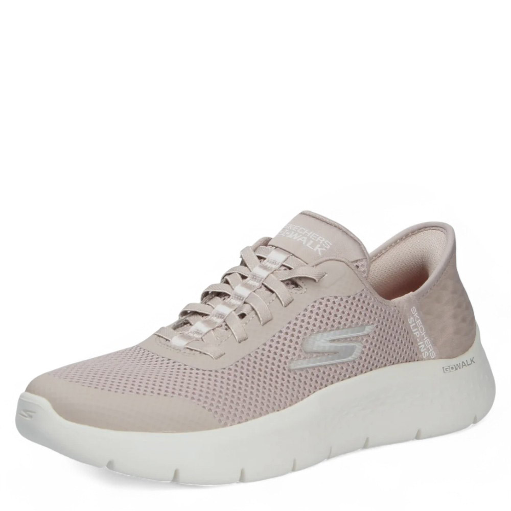Levně DÁMSKÉ TENISKY SKECHERS 124836 BÉŽOVÁ TAUPE Barva: BÉŽOVÁ